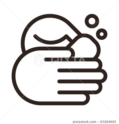 Wash hands sign 65884685