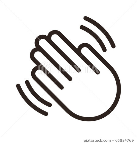 clapping hands icon