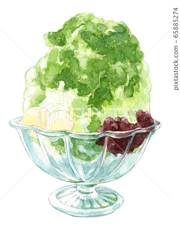 Shaved ice _ Uji matcha Shaved ice _ Uji matcha 65885274