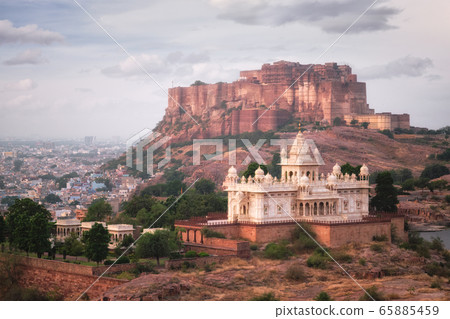 Jaswanth Thada mausoleum, Jodhpur, Rajasthan, India 65885459
