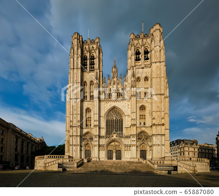 Cathedral of St. Michael and St. Gudula in Brussels, Belgium Cathedral of St. Michael and St. Gudula in Brussels, Belgium 65887080