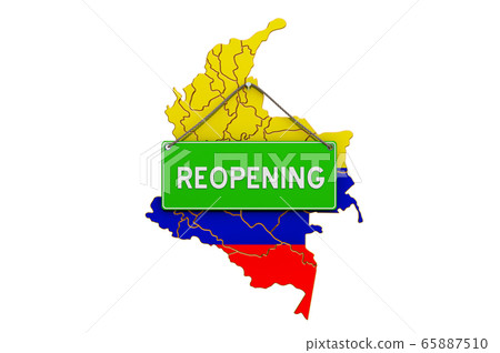 Reopening Columbia after quarantine concept Reopening Columbia after quarantine concept 65887510
