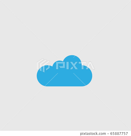 Cloud template vector 65887757