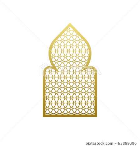 Arab Vector Window Door Pattern Arabian Stock Illustration 65889396 Pixta