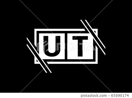 Initial Monogram Letter U T Logo Design Vector...-插圖素材 [65890174] - PIXTA圖庫