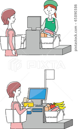 自拍照簡單線 65890386