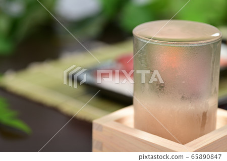 Cold Japanese sake in summer Cold Japanese sake in summer 65890847