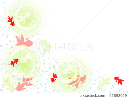 Goldfish hot summer sunrise Goldfish hot summer sunrise 65892039