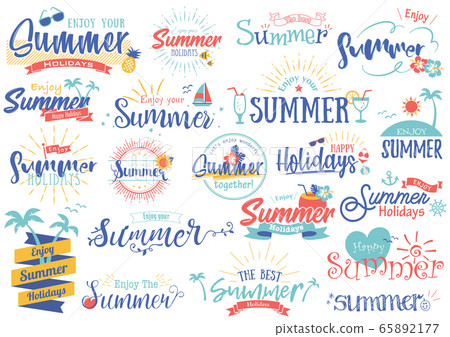 Summer title letter 3 65892177