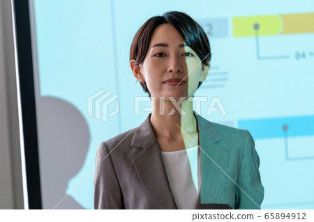 presentation, business, female 65894912