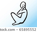 手機智能手機線描矢量 65895552