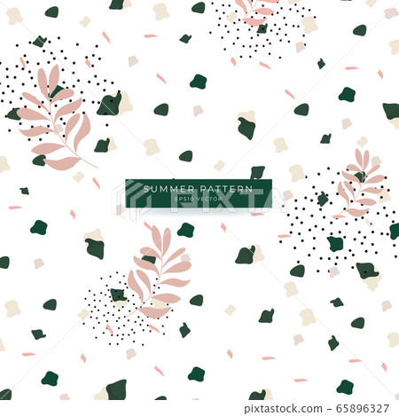 Stylish abstract background in terrazzo style Stylish abstract background in terrazzo style 65896327