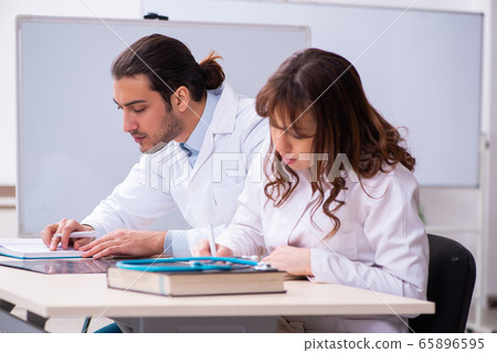 Medical students in the classroom Medical students in the classroom 65896595