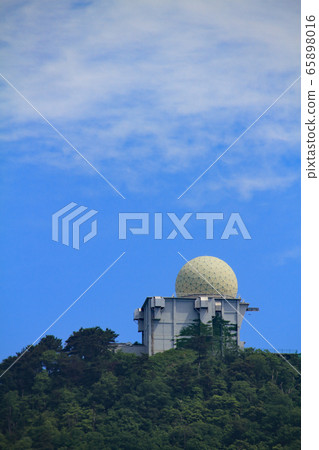 JASDF radar site (Mt. Takao, Mihonoseki-cho, Matsue-shi, Shimane Prefecture) 65898016
