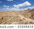"Lunar" landscapes around the Matmata . 65898838