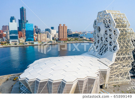 高雄港城市景觀Kaohsiung, Taiwan, Kaohsiung Port, Cityscap 65899149