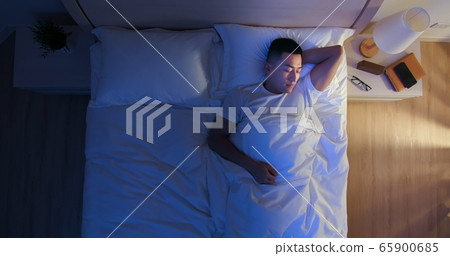 asian man sleep well 65900685