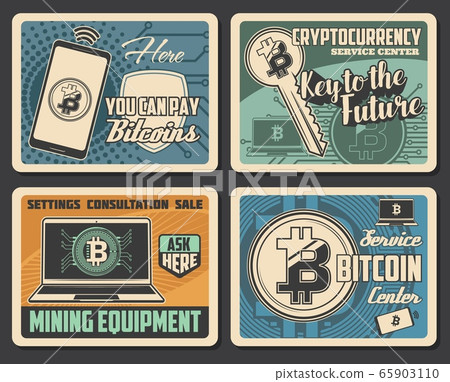 Bitcoin mining. Cryptocurrency and digital money 65903110