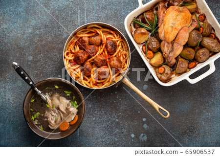 Tasty homemade meals Tasty homemade meals 65906537