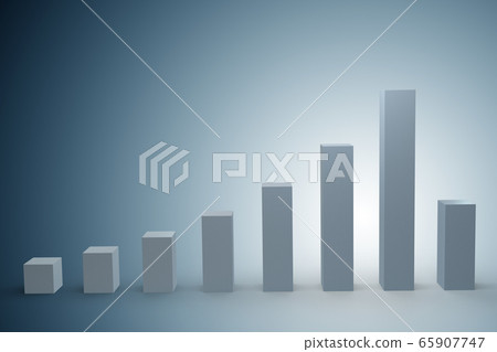 Concept of economic crisis - 3d rendering - Stock Illustration ...