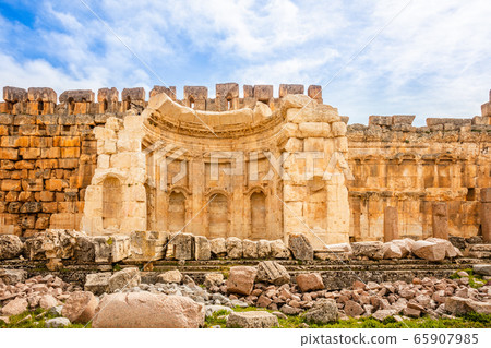 Ancient ruins of Grand Court of Jupiter temple, Ancient ruins of Grand Court of Jupiter temple, 65907985