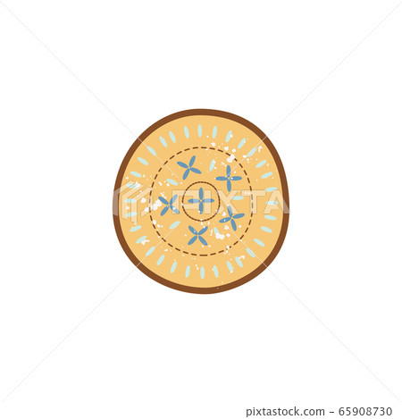 Element of kitchen crockery or tableware flat vector illustration isolated. 65908730