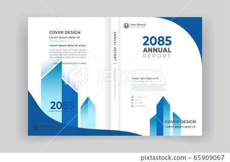 Report, brochure, book cover, book cover template 65909067