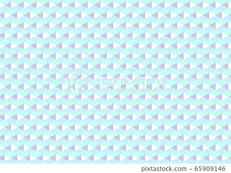Cute simple triangle pattern - Stock Illustration [65909146] - PIXTA