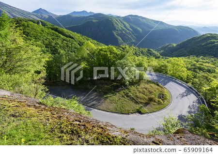 View from Irohazaka, Kurodaidaira Observatory in Nikko, Tochigi Prefecture View from Irohazaka, Kurodaidaira Observatory in Nikko, Tochigi Prefecture 65909164
