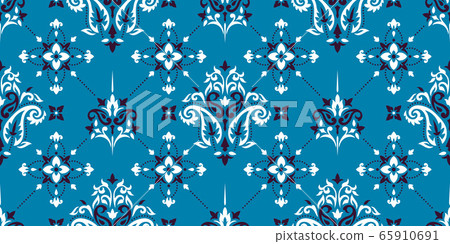 Rectangular seamless Bandana Print vector design for rug, carpet, tapis, shawl, towel, textile, yoga mat. Neck scarf or kerchief pattern design. Traditional ornamental ethnic pattern with paisley. Rectangular seamless Bandana Print vector design for rug, carpet, tapis, shawl, towel, textile, yoga mat. Neck scarf or kerchief pattern design. Traditional ornamental ethnic pattern with paisley. 65910691