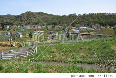 城鎮風景“北海道Yubari市Shimizusawa” 城鎮風景“北海道Yubari市Shimizusawa” 65911250