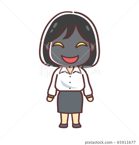 Illustration of a psychopath woman - Stock Illustration [65911677] - PIXTA