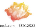 Abstract red watercolor textuer on white background. 65912522