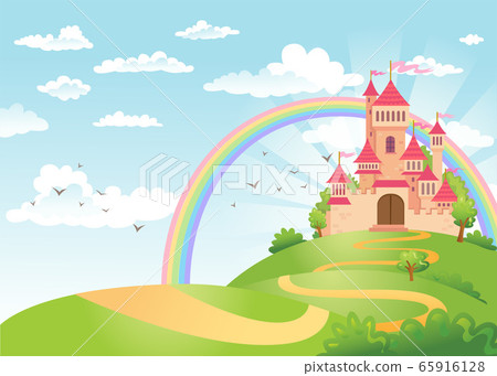 Fairy Tale castle. 65916128