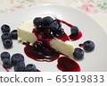 藍莓稀有芝士蛋糕 65919833