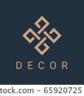 ornament monogram logo 65920725