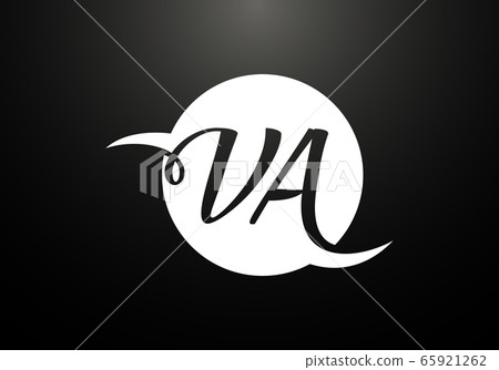 Initial Monogram Letter V A Logo Design Vector Template. Graphic Alphabet Symbol for Corporate Business Identity 65921262