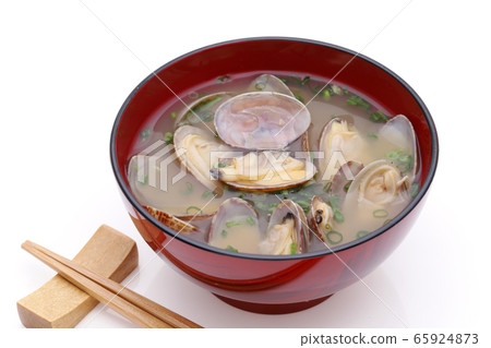 Asari Miso Soup Asari Miso Soup 65924873