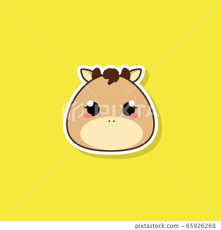 Isolated cute baby cow Isolated cute baby cow 65926268