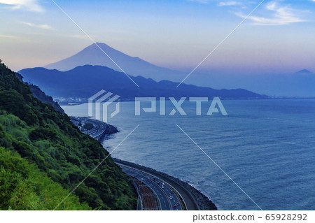 靜岡縣靜岡市清水區Yui的Satta Pass的夜景 65928292