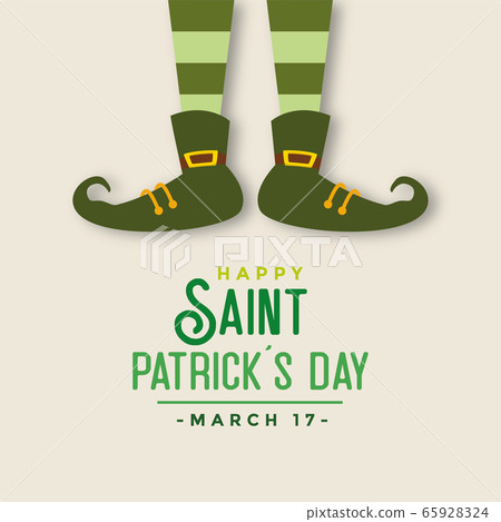 Saint patricks day card 65928324
