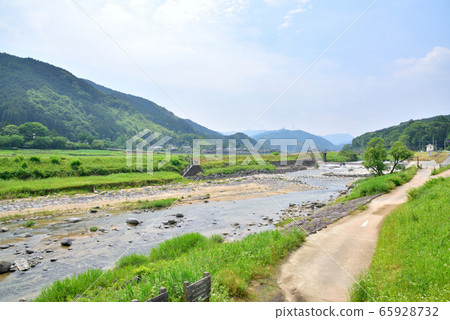 Hikoyama River, Soeda Town, Fukuoka Prefecture, Noda River Park, Michi-no-Eki Kaiyusha Hiko-san Hikoyama River, Soeda Town, Fukuoka Prefecture, Noda River Park, Michi-no-Eki Kaiyusha Hiko-san 65928732