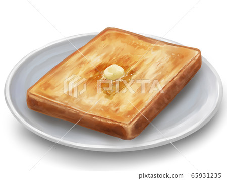 黃油烤吐司 黃油烤吐司 65931235