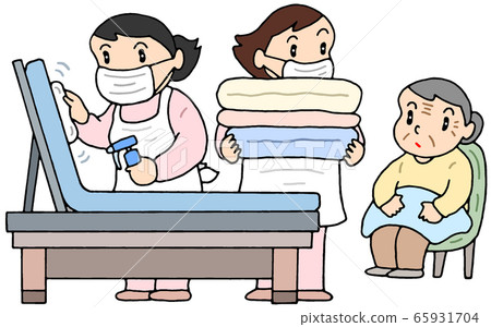 Infection control in facilities for the elderly 65931704