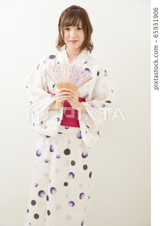 浴衣的女人 浴衣的女人 65931906