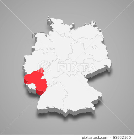state location within Germany 3d map Template for state location within Germany 3d map Template for 65932160