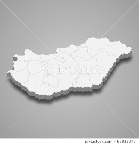 3d map with borders Template for your design 3d map with borders Template for your design 65932373