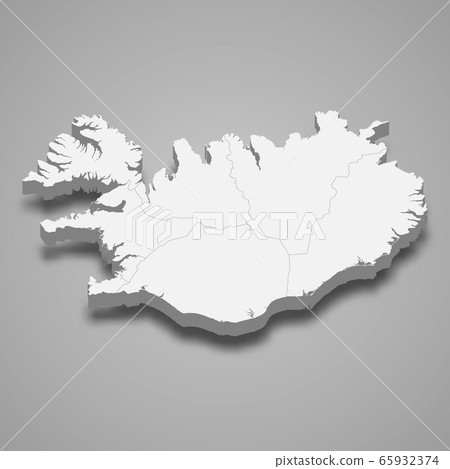 3d map with borders Template for your design 3d map with borders Template for your design 65932374