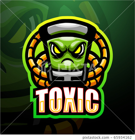 Toxic Mascot Logo for a Client. Speedart on my YouTube channel: YlikeThis :  r/logodesign