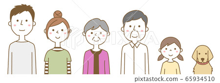 Family three generations 65934510